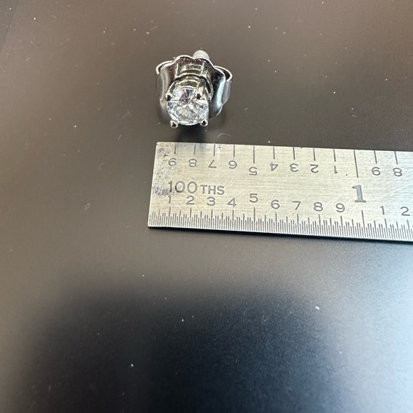 CZ by Kenneth Jay Lane Classic Stud Earrings - Picture 2 of 5